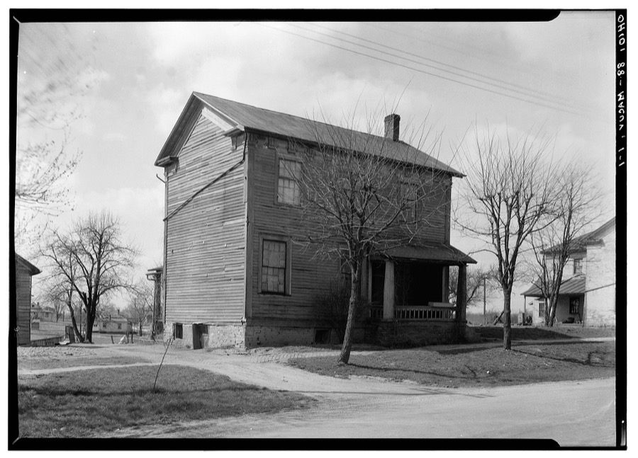 Greek Revival House, McCutchenville, Wyandot County, OH