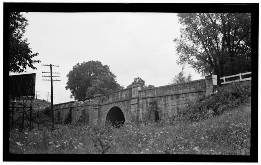 Stone Bridge, Route 40, Zanesville, Muskingum County, OH