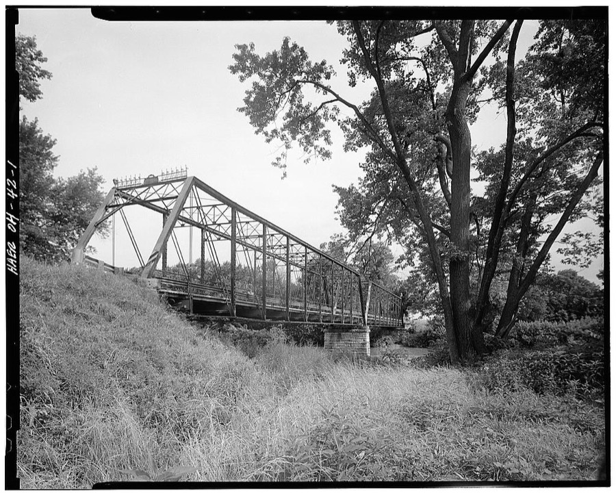 "Forder" Pratt Through Truss Bridge, Spanning Maumee River at County Route 73, Antwerp, Paulding County, OH