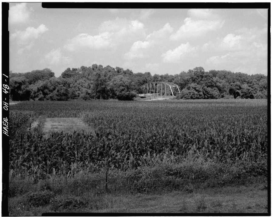 Abbott's Parker Through Truss Bridge, Spanning Sandusky River at Abbott Road (Pleasant Township), Tiffin, Seneca County, OH
