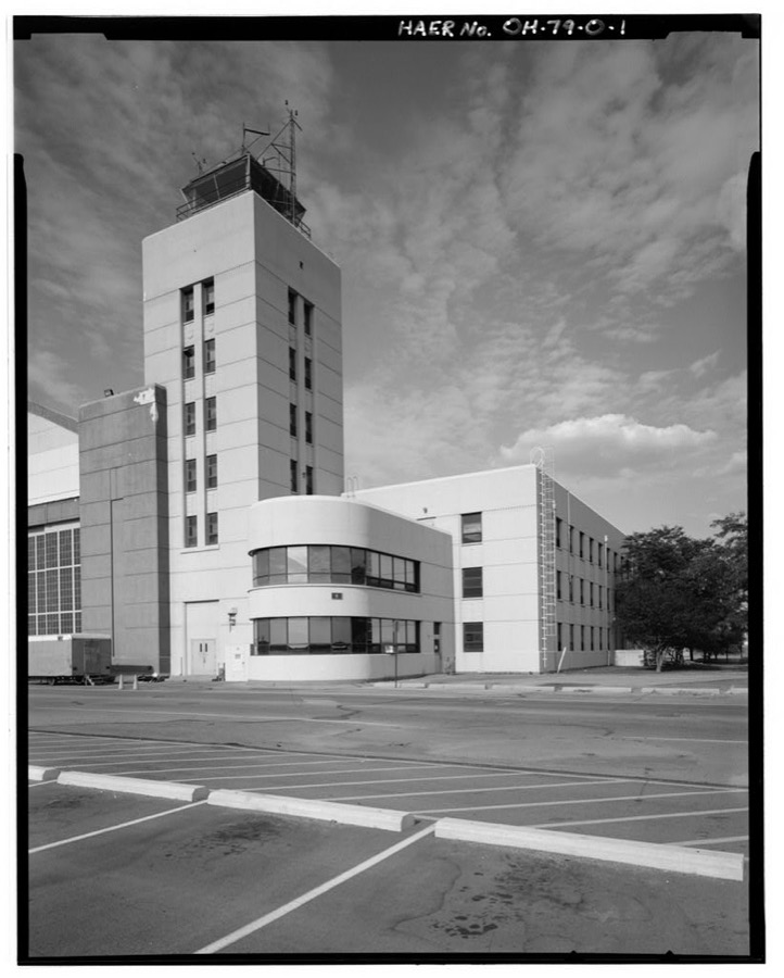 Wright-Patterson Air Force Base, Area B, Building 8, Operations & Flight Test Building, Northeast corner of Tenth & C Streets, Dayton, Montgomery County, OH