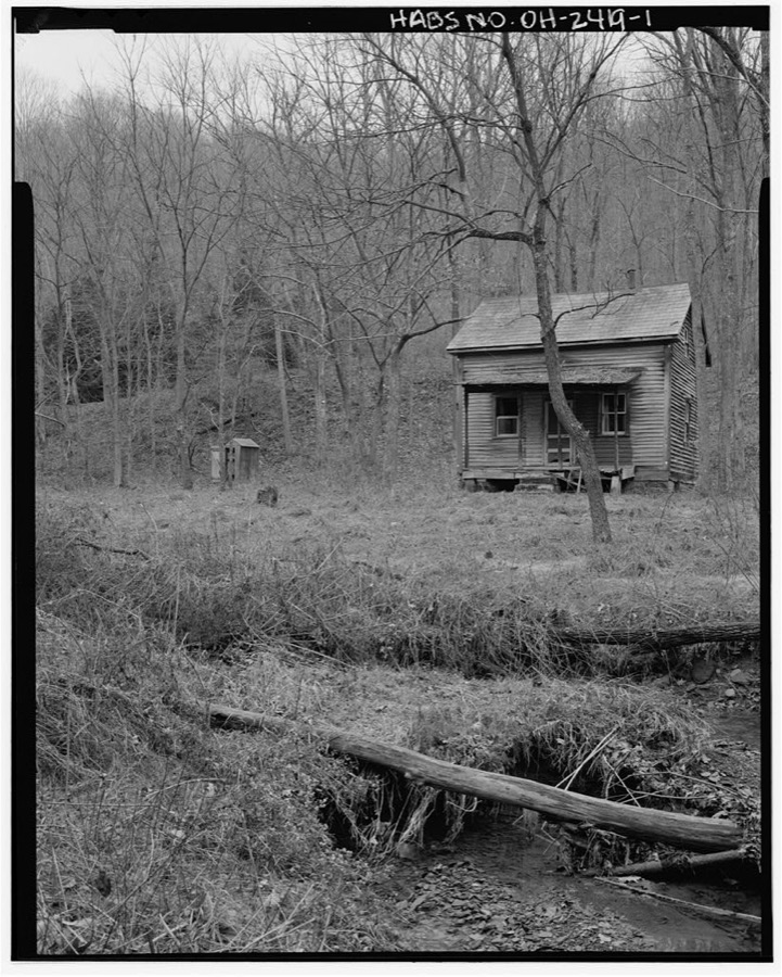 Jacob Fieber House, County Road 17, Lewisville, Monroe County, OH