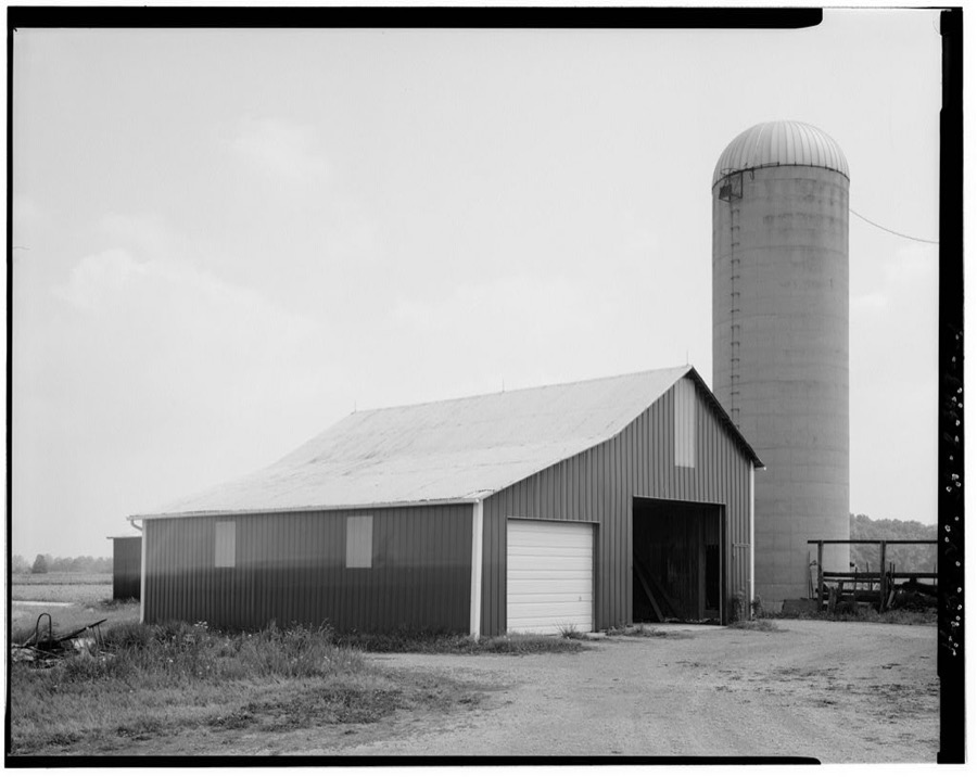 William Hoelscher Farmstead, Corn Crib-Storage Building, 08529 State Route 219, New Knoxville, Auglaize County, OH