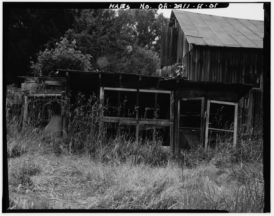 Jeremiah Bean Farmstead, Chicken Coop, Southwest side of U.S. Route 50, 1.8 miles south of Guysville, Guysville, Athens County, OH