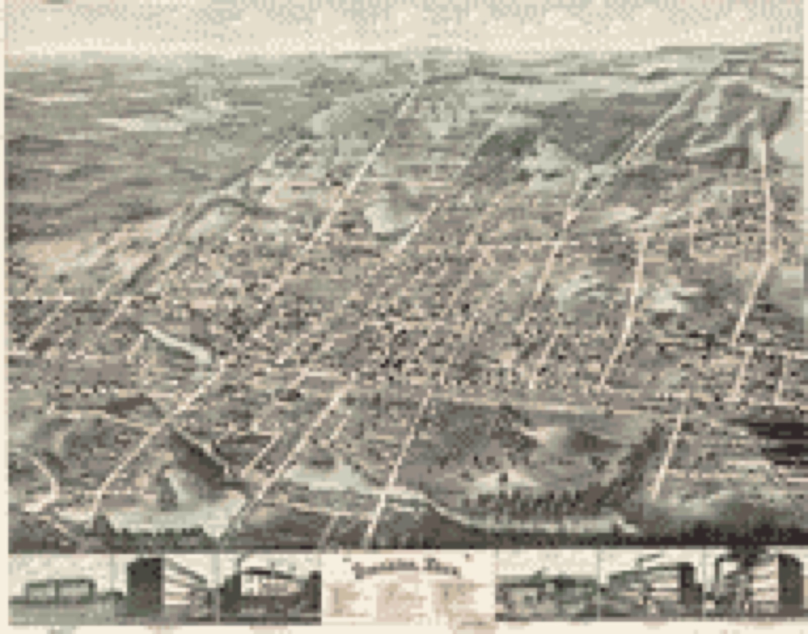 Bird's-eye view, 1878 - Brockton, Mass. : 1878