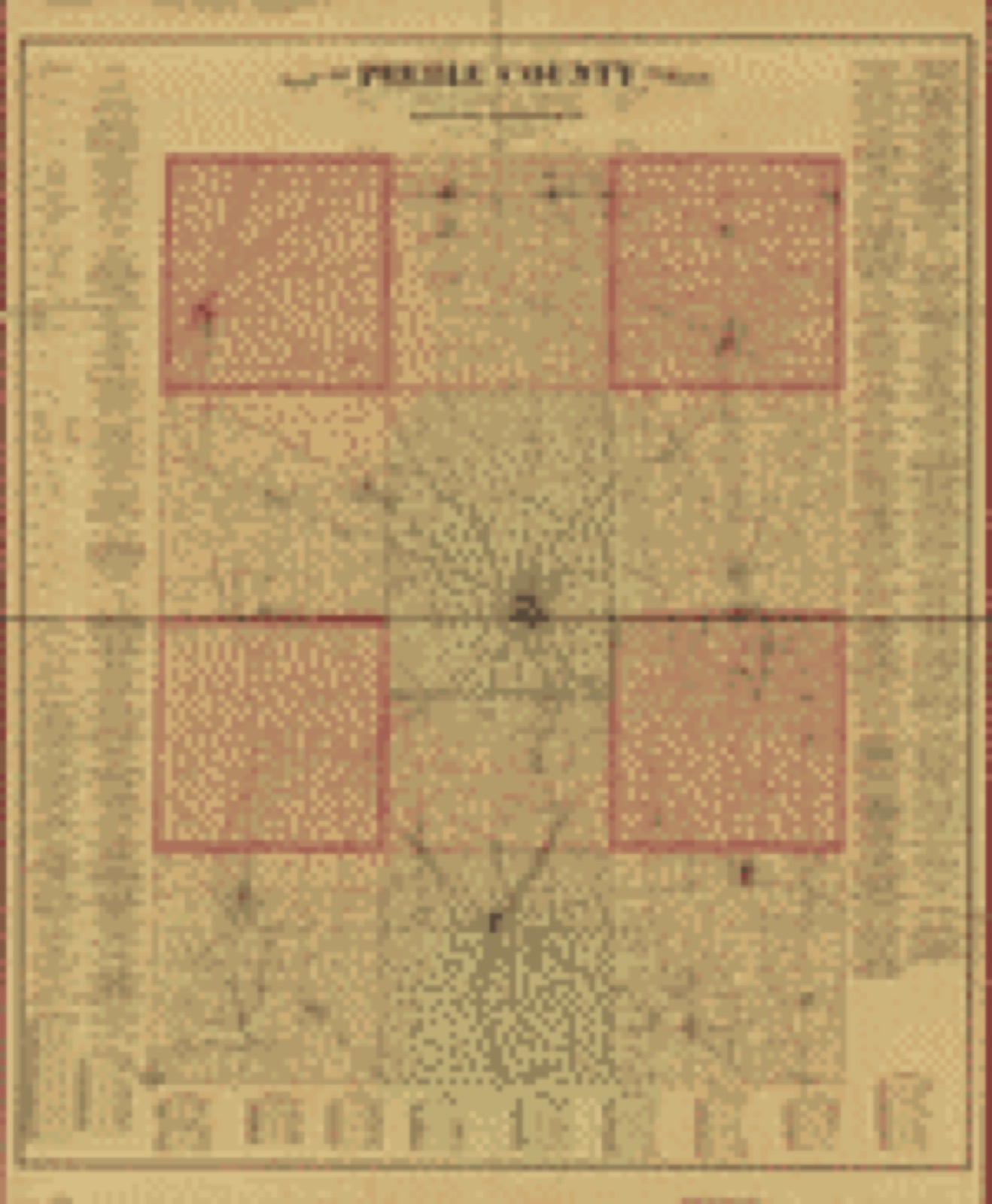 Land ownership map, 1887 - Map of Preble County, Ohio