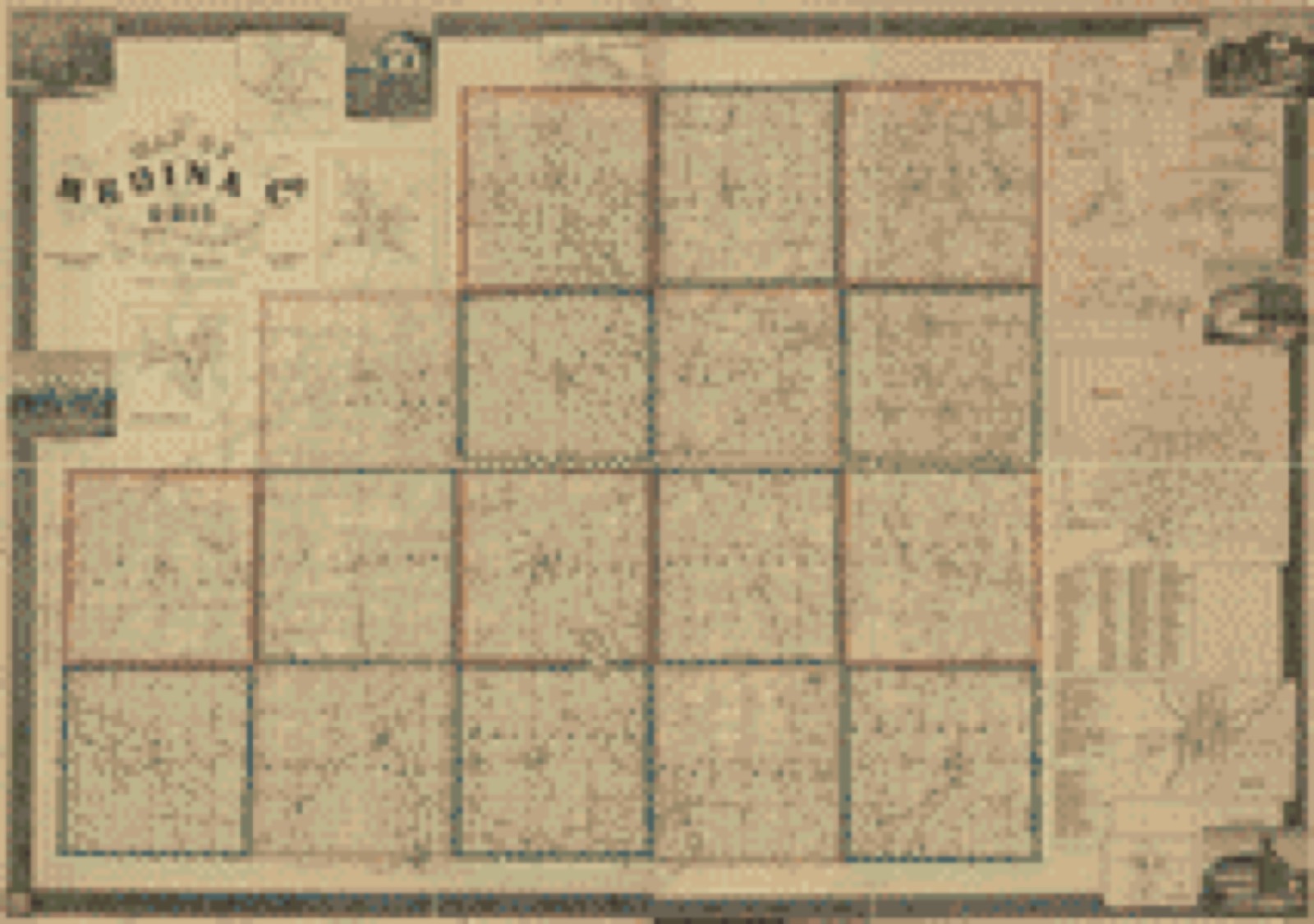 Land ownership map, 1857 - Map of Medina Co., Ohio