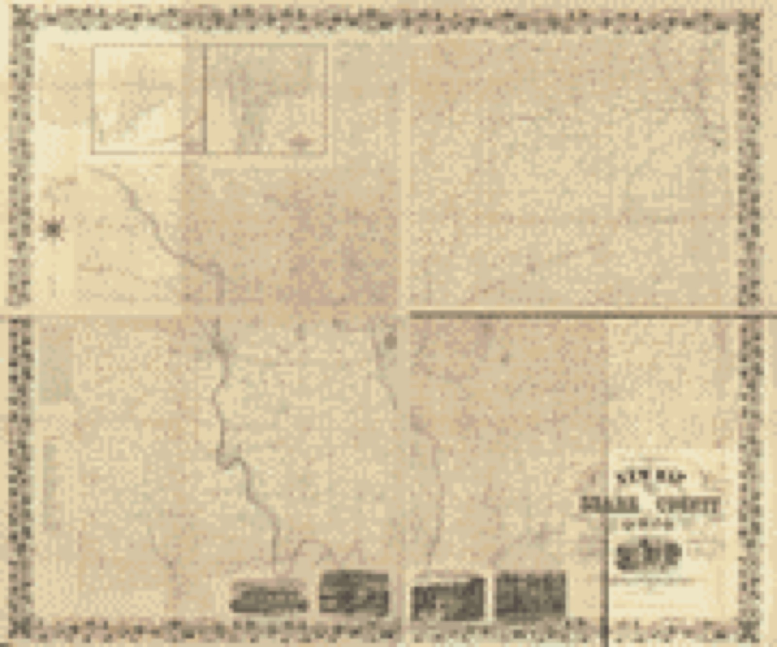 Land ownership map, 1855 - New map of Stark County, Ohio