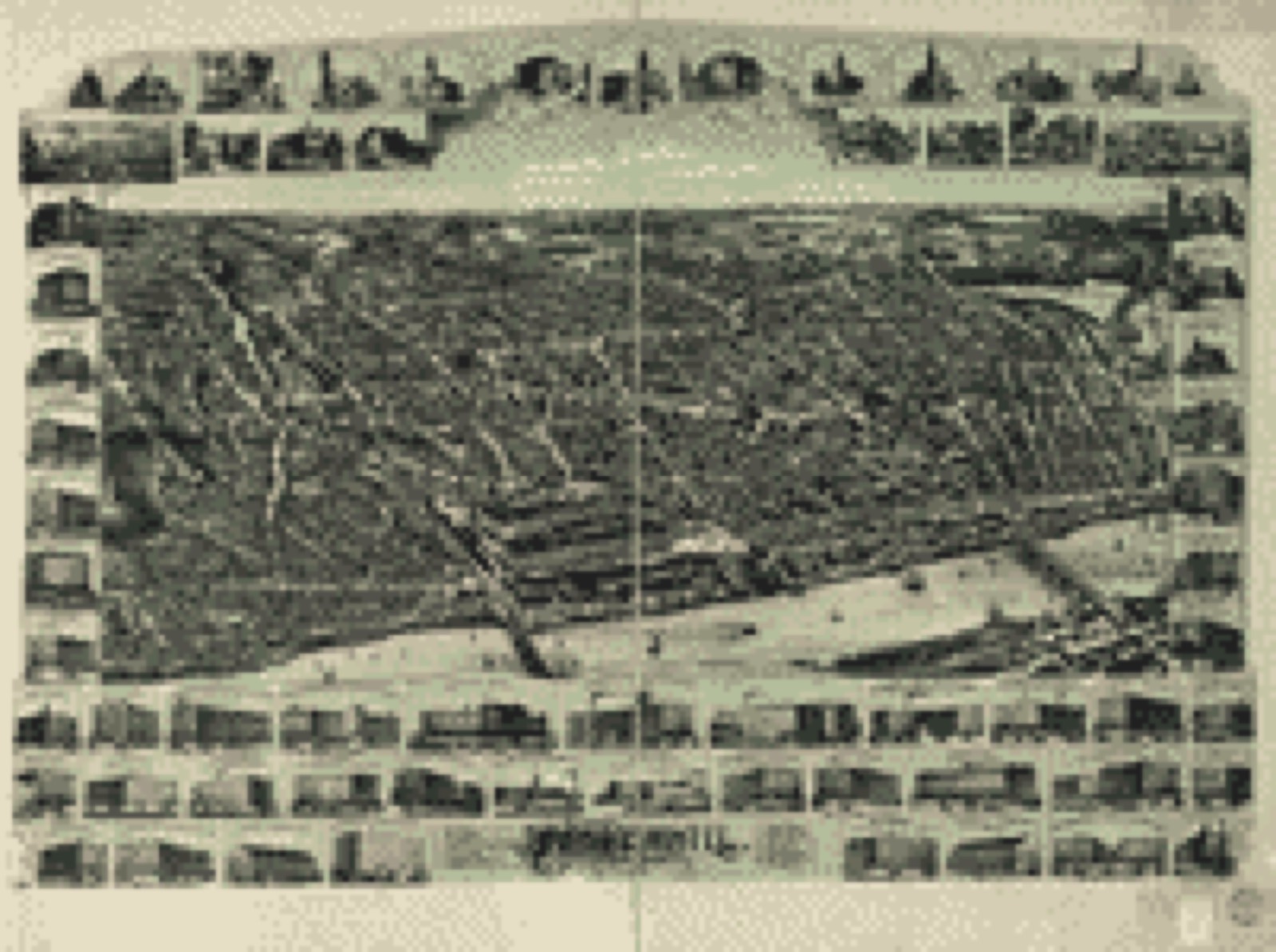 Bird's-eye view, 1893 - Haverhill, Massachusetts