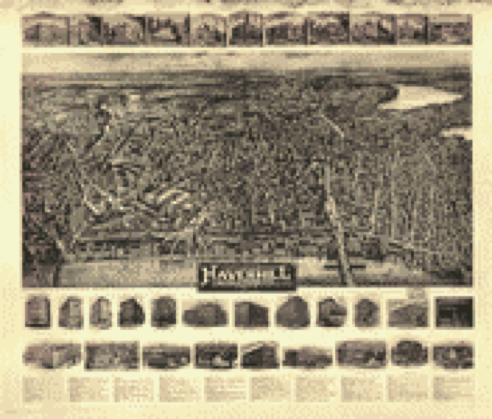 Bird's-eye view, 1914 - Aero view of Haverhill, Massachusetts 1914