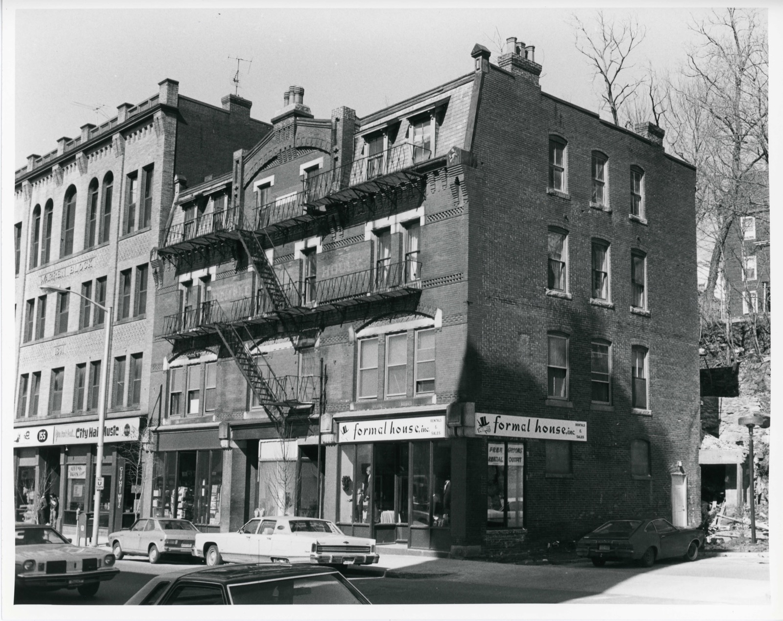 Temple Building, photograph from the federal nomination