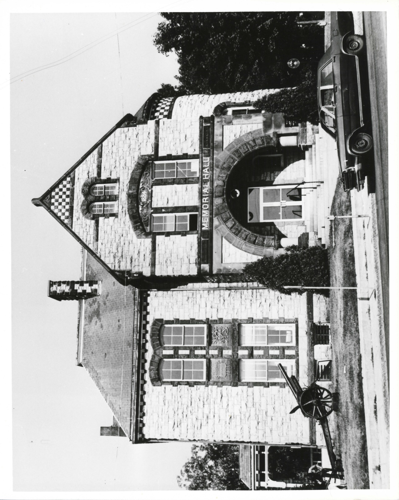 Memorial Hall, photograph from the federal nomination