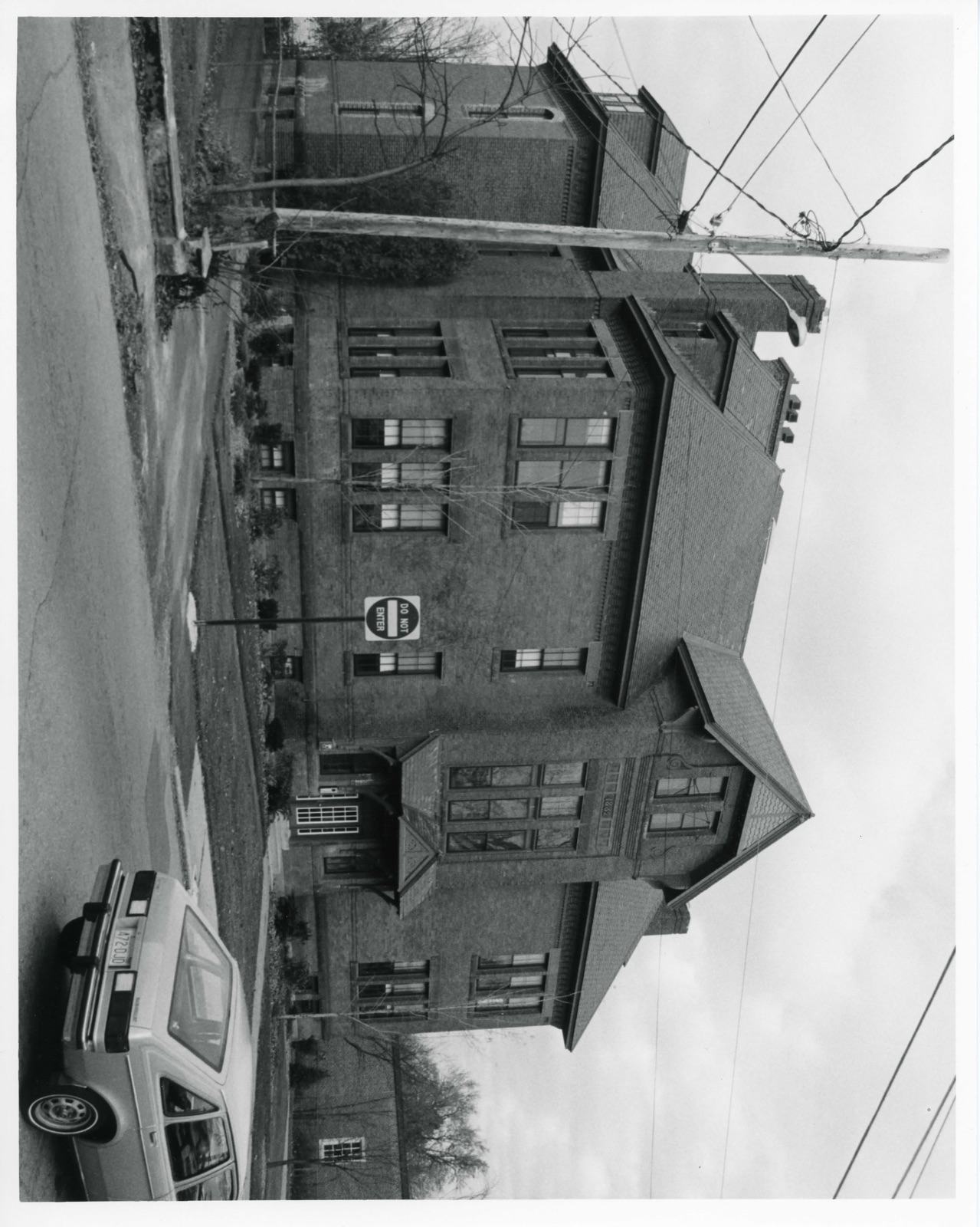 Felton Street School, photograph from the federal nomination