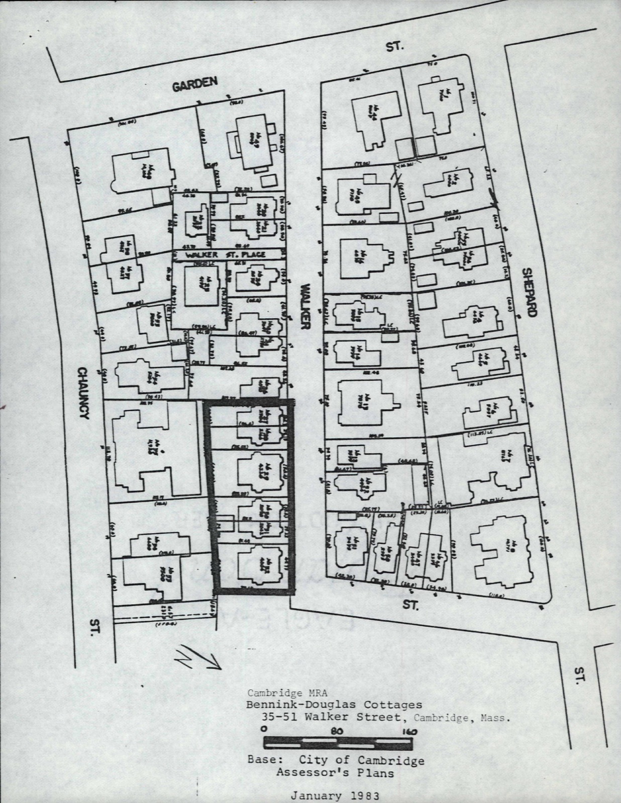 Bennink--Douglas Cottages, photograph from the federal nomination
