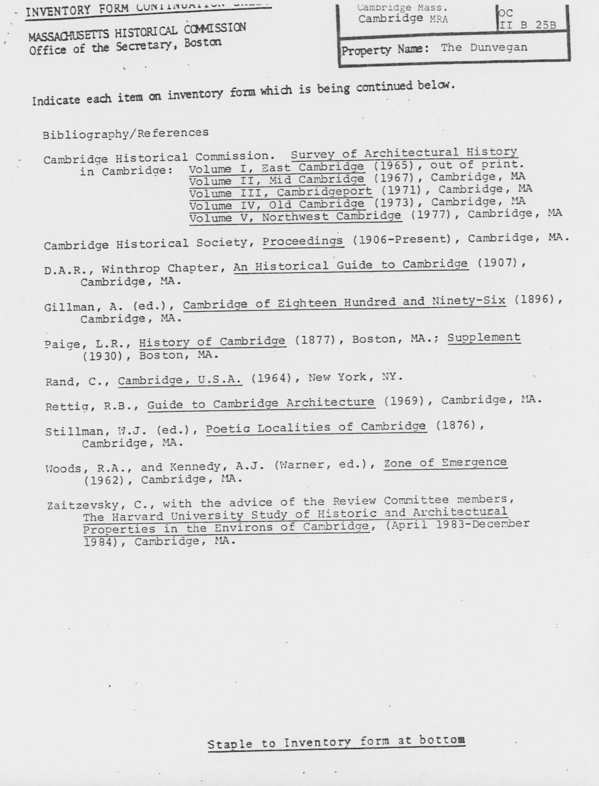 Dunvegan, The, photograph from the federal nomination