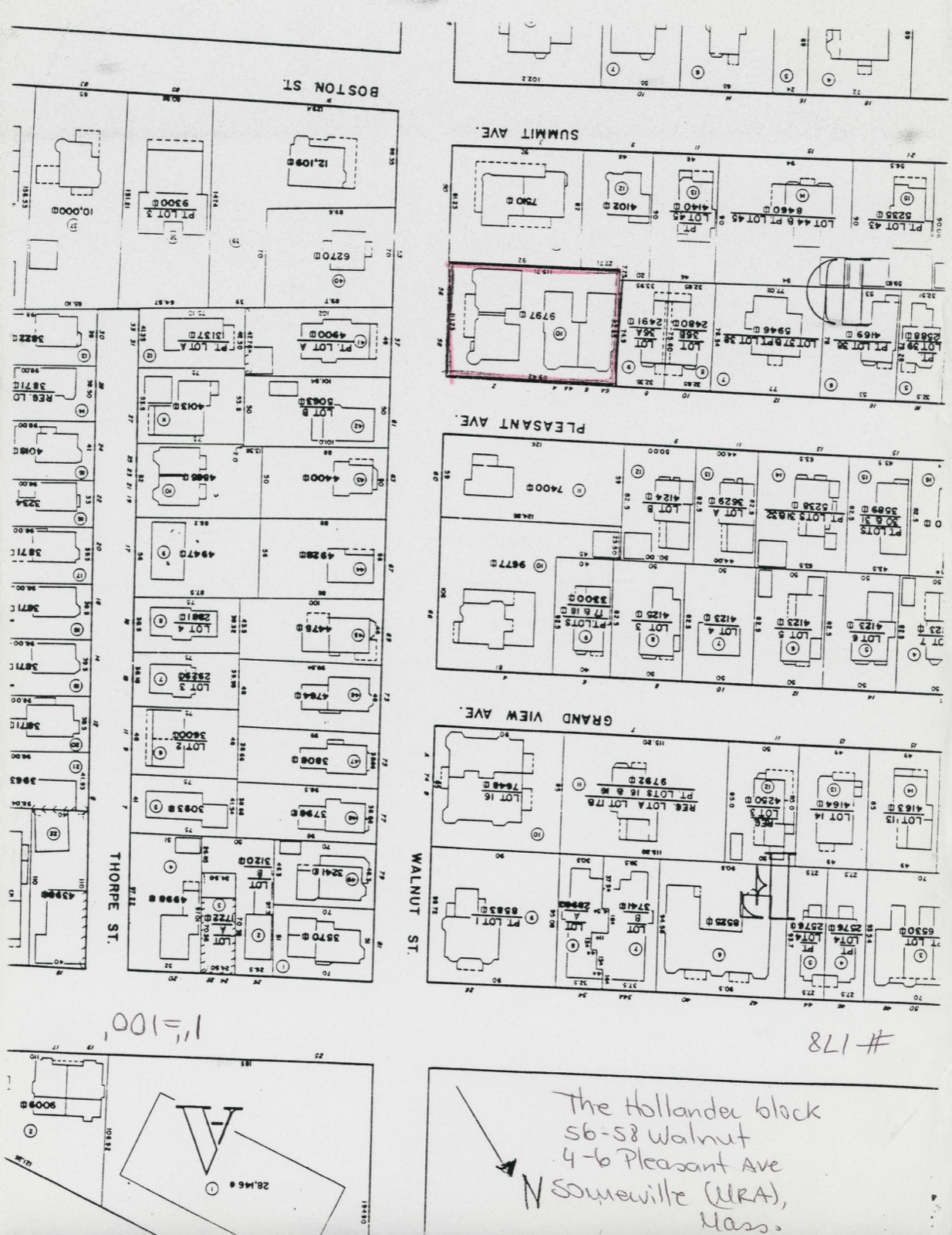 Hollander Blocks, photograph from the federal nomination