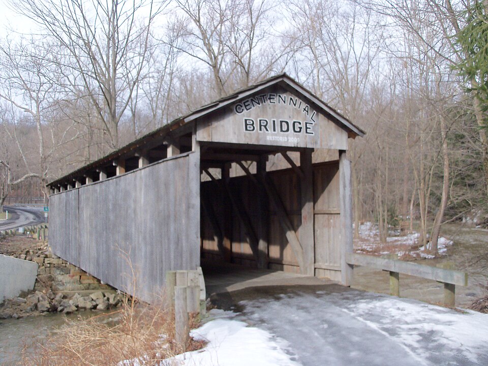 Photograph of Teegarden-Centennial Covered Bridge