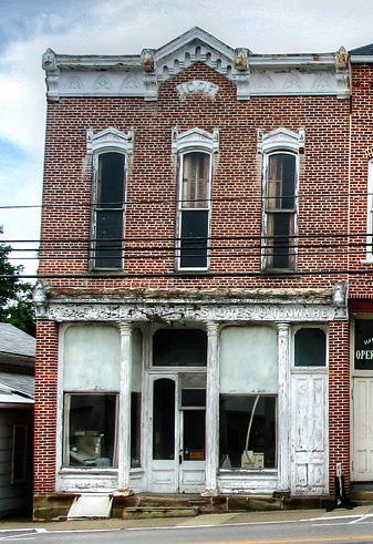 Photograph of William Kelley Hardware Store-Hayesville Odd Fellows Hall
