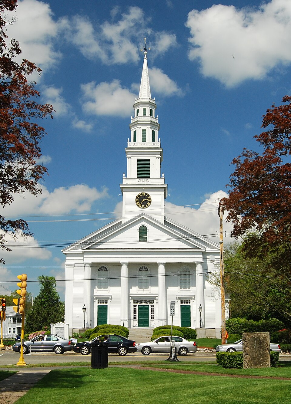 Photograph of Original Congregational Church of Wrentham
