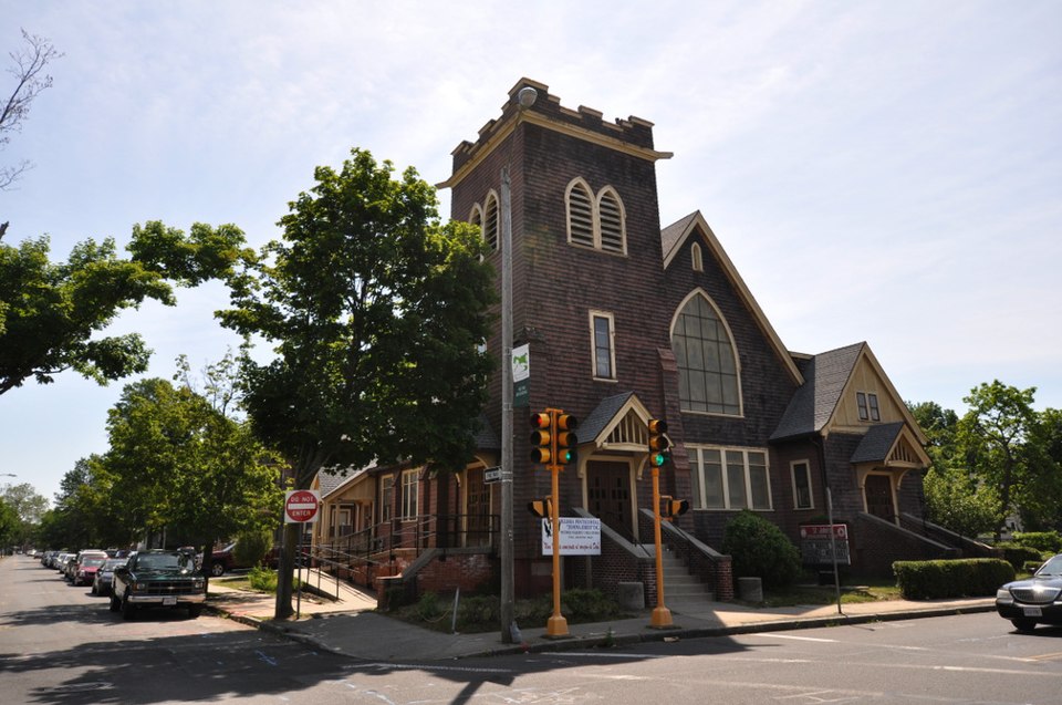 Photograph of St. John's Congregational Church & Parsonage-Parish for Working Girls