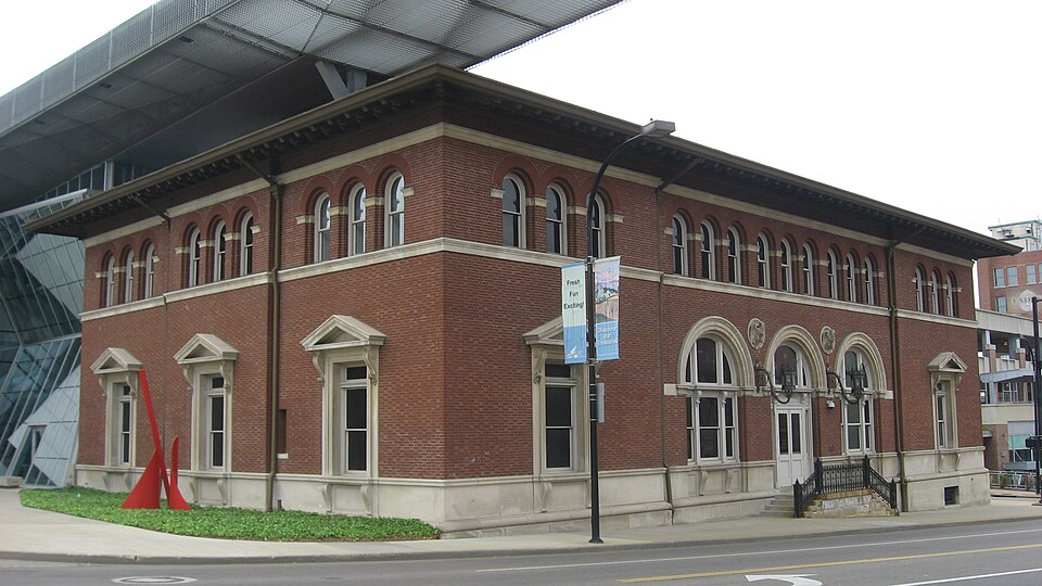 Photograph of Old Akron Post Office