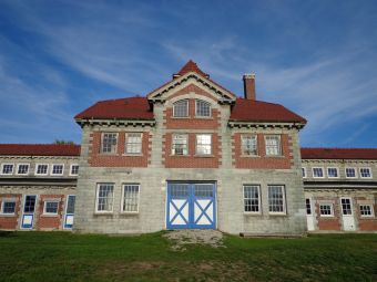 Photograph of O. C. Barber Piggery