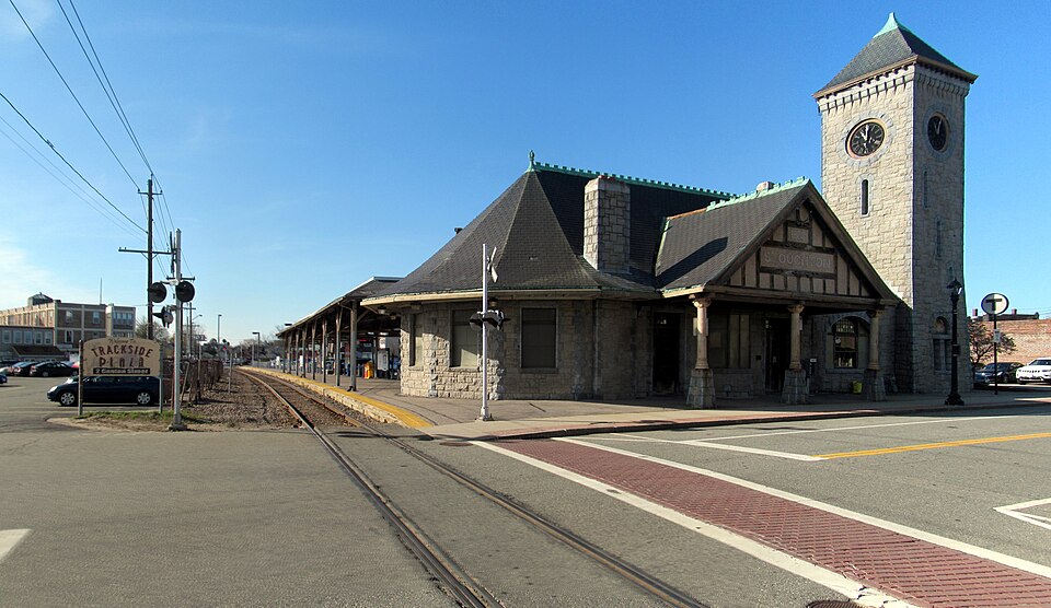 Photograph of Stoughton station