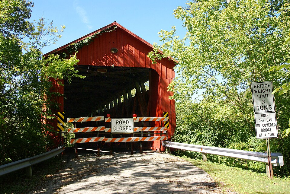Photograph of Stonelick Covered Bridge