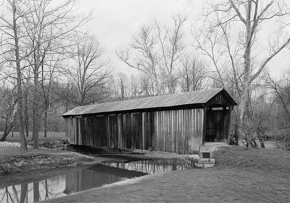 Photograph of Salt Creek Covered Bridge