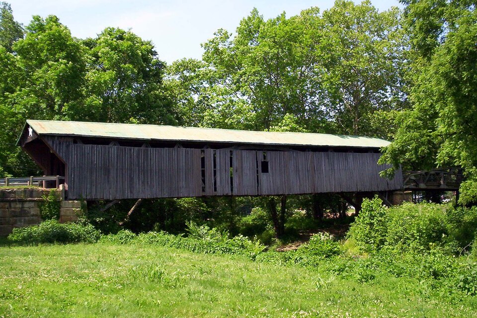 Photograph of Otway Covered Bridge