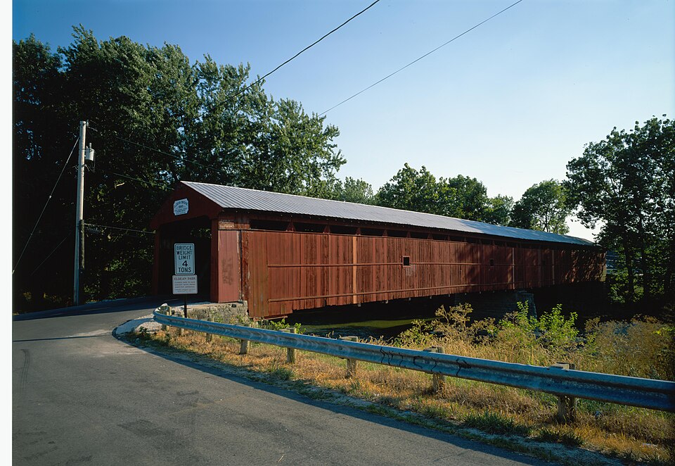 Photograph of Eldean Covered Bridge