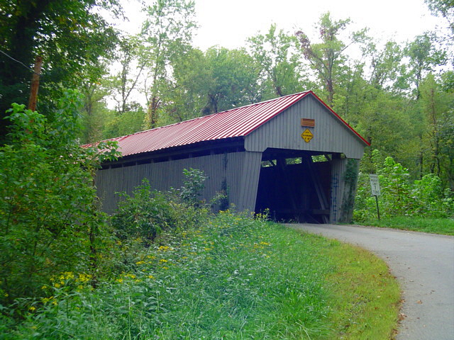 Photograph of Eakin Mill Covered Bridge