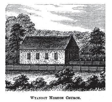 Photograph of Wyandot Mission Church