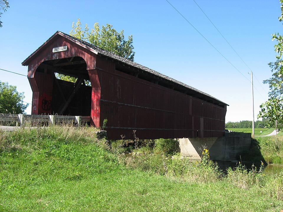 Photograph of Swartz Covered Bridge