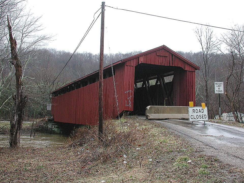 Photograph of Kidwell Covered Bridge