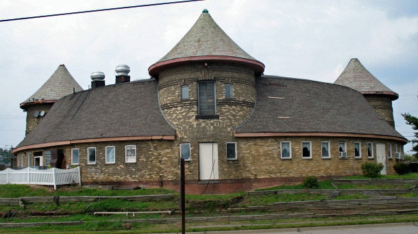 Photograph of Henry H. Timken Estate Barn