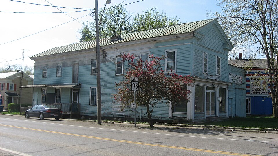 Photograph of Old Bartlett and Goble Store