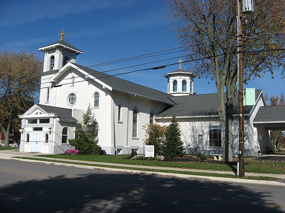 Photograph of St. Louis' Catholic Church
