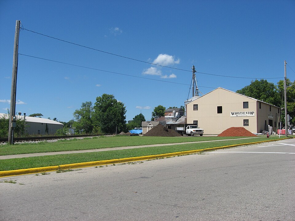 Photograph of Oxford Railroad Depot and Junction House