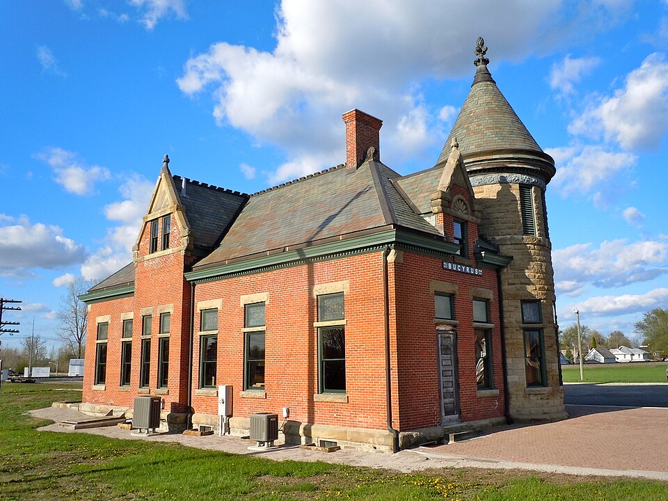 Photograph of Toledo and Ohio Central Depot