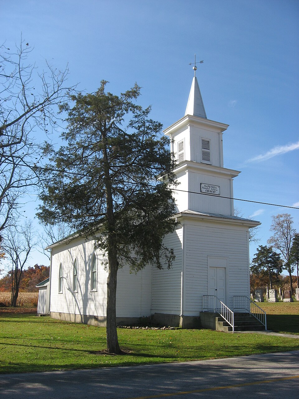 Photograph of St. Peter's Evangelical Lutheran Church