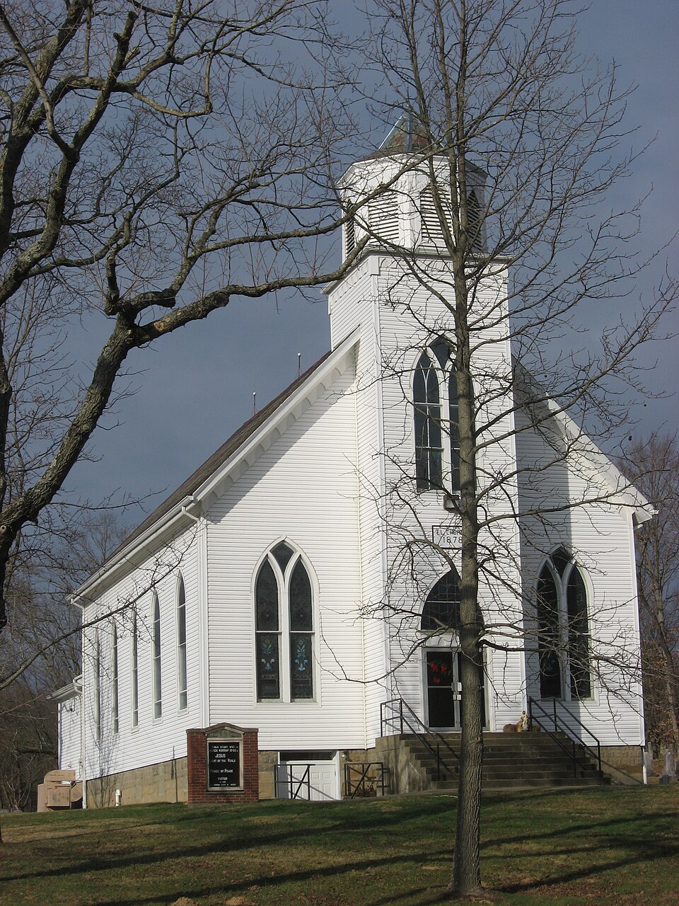 Photograph of St. John's Evangelical Lutheran Church