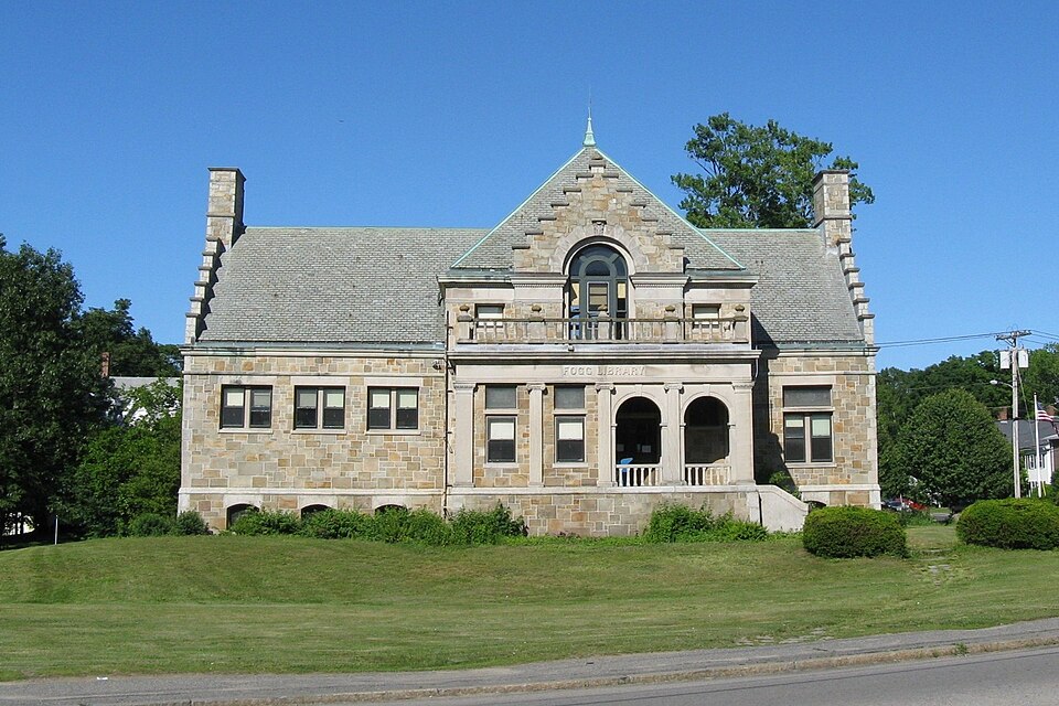 Photograph of Fogg Library