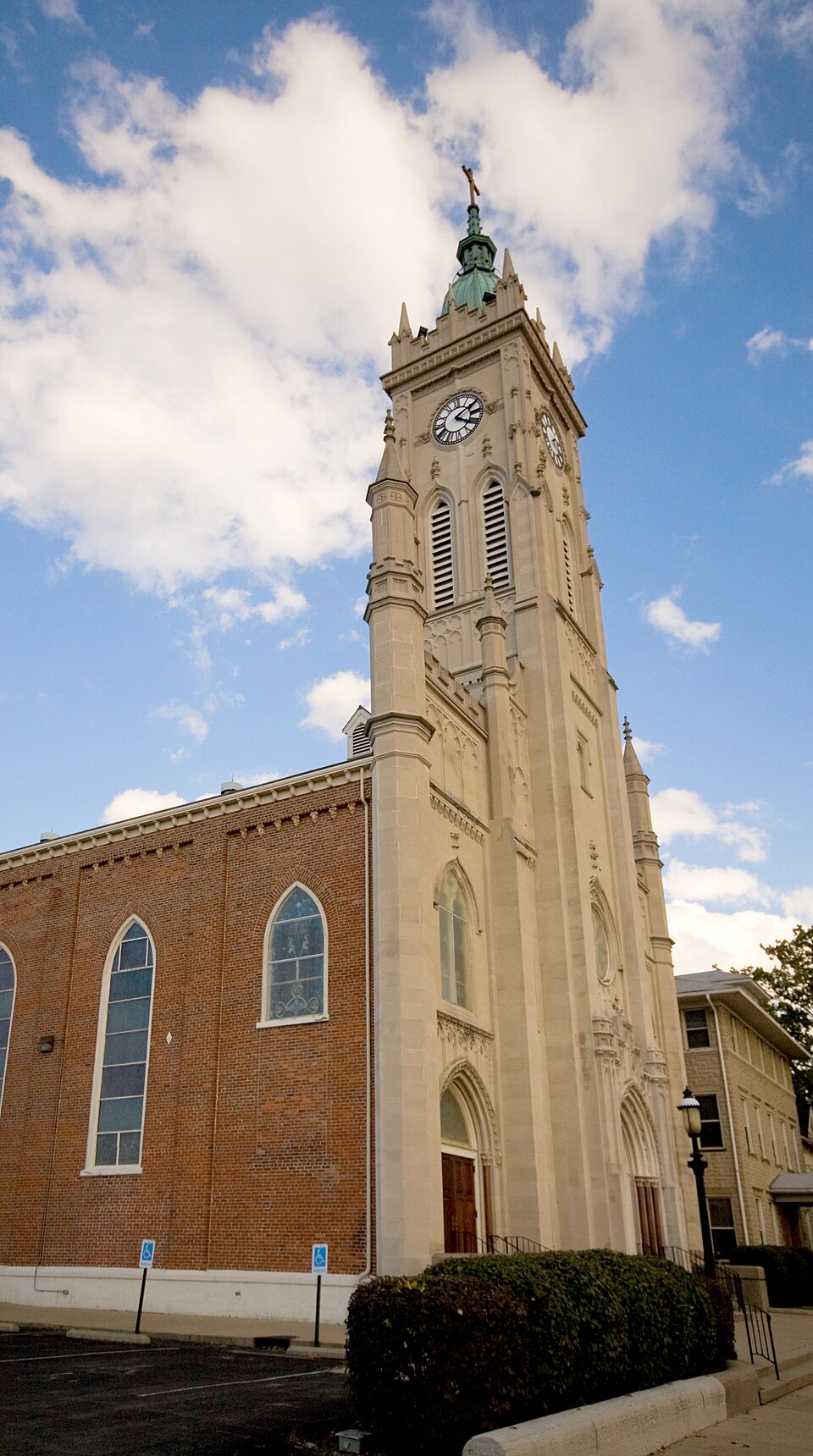 Photograph of St. Stephen Church and Rectory