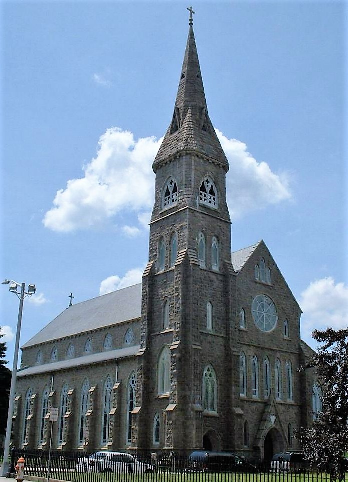 Photograph of St. Mary's Cathedral and Rectory