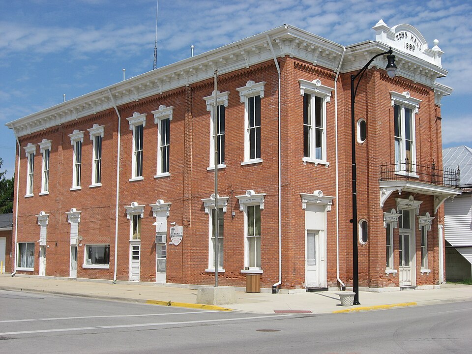 Photograph of Brown Township Building