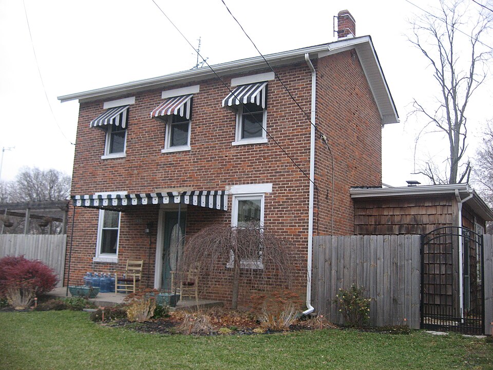 Photograph of Augspurger Paper Company Rowhouse 1