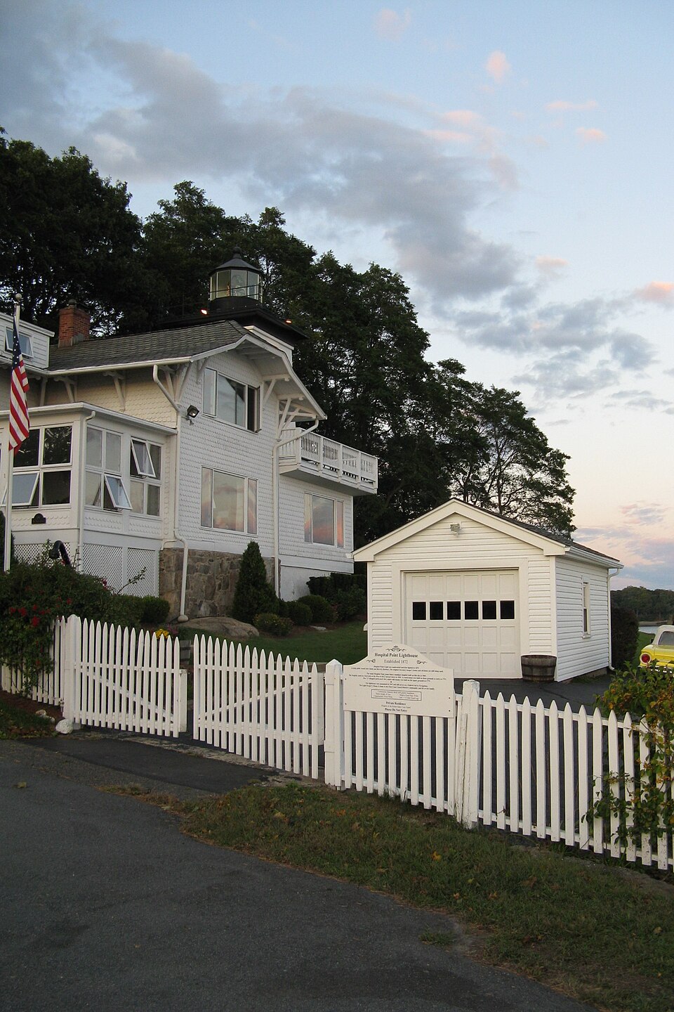 Photograph of Hospital Point Range Front Light