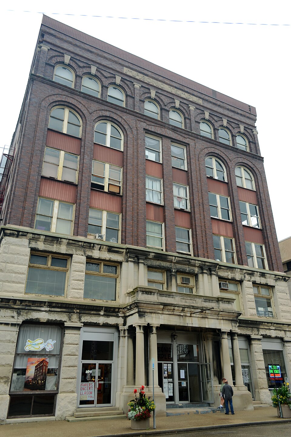 Photograph of Masonic Temple Building