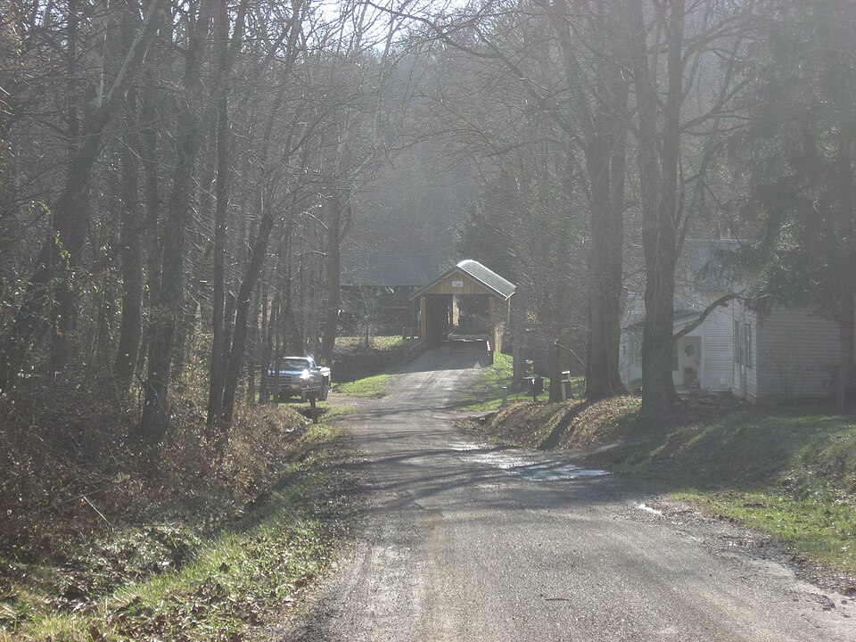 Photograph of Adams Covered Bridge